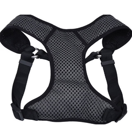 Coastal Pet Products Coastal Comfort Soft Sport Wrap Adjustable Dog Harness Black (XS)
