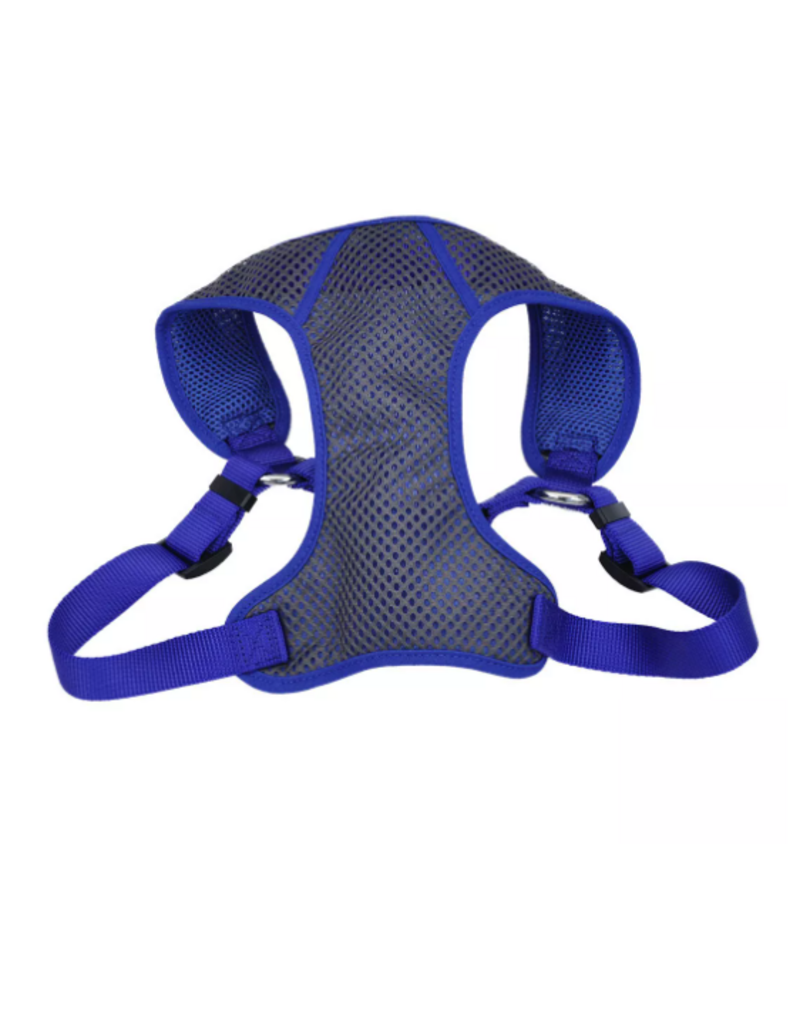 Coastal Pet Products Coastal Comfort Soft Sport Wrap Adjustable Dog Harness Blue (XS)