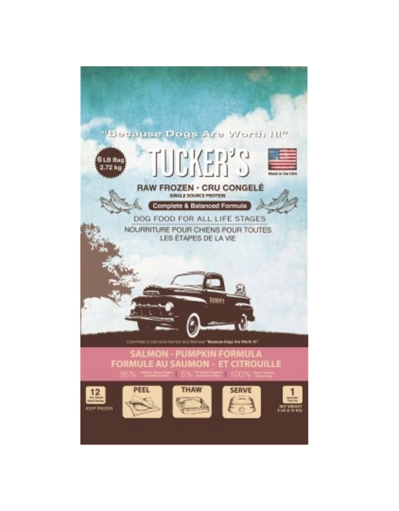 Tucker's Tucker's Salmon & Pumpkin Raw Frozen Dog Food 3LB
