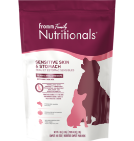 FROMM DOG NUTRITIONALS SENSITIVE SKIN & STOMACH SALMON & WHOLE OAT 4LBS