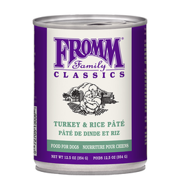 Fromm Fromm Family Classics Turkey & Rice Pate Canned Dog Food 12.5oz