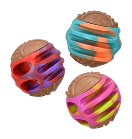 Multipet Multipet Dog Giggle Chew Ball 3.2 Inch