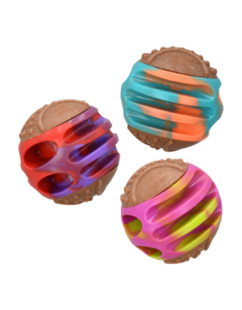 Multipet Multipet Dog Giggle Chew Ball 3.2 Inch