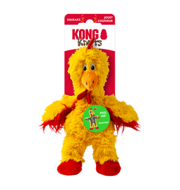 Kong Kong Knots Chicken Dog Toy Yellow Small