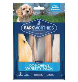 Barkworthies Barkworthies dog puppy variety pack