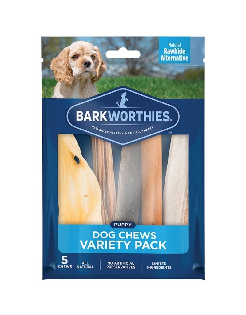 Barkworthies Barkworthies dog puppy variety pack