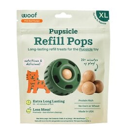 woof Woof Dog Beef Peanut Butter Pops XLarge 12oz