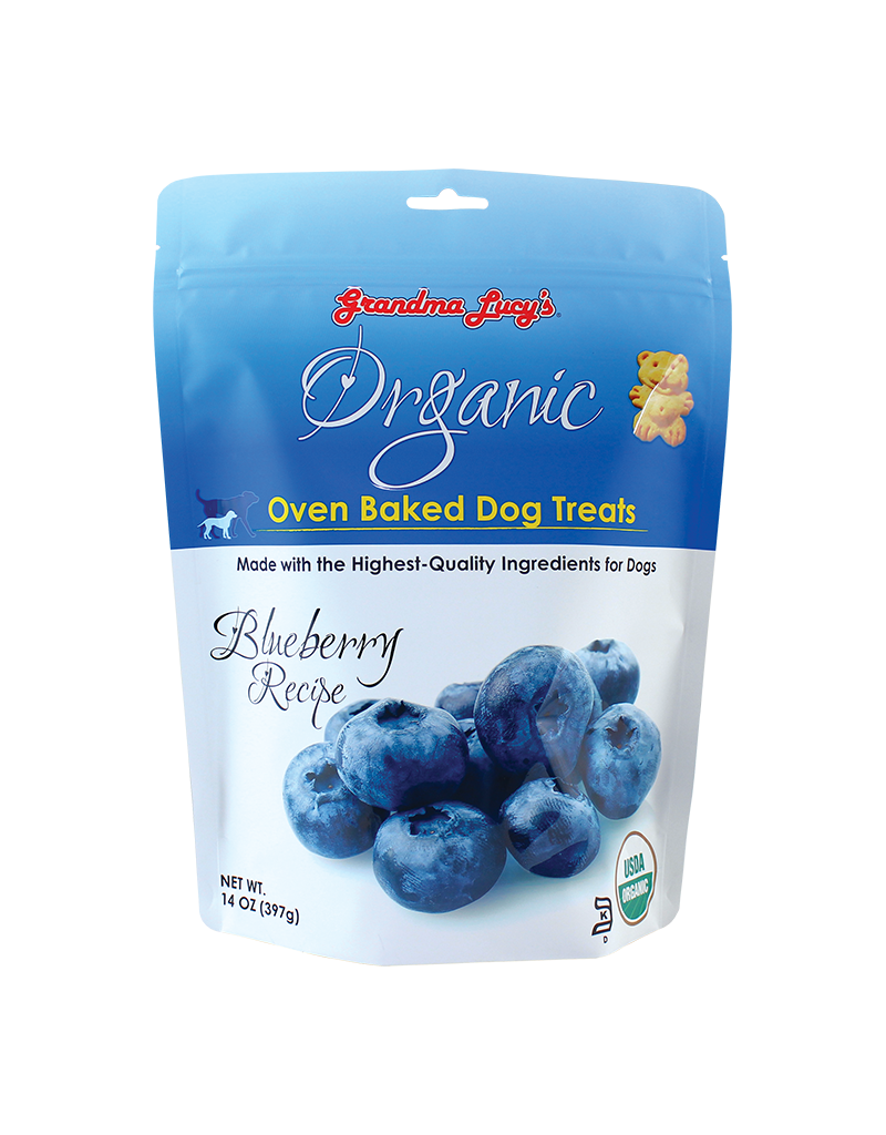 Grandma Lucy's Grandma Lucy's Dog Organic Baked Blueberry Treat 14oz