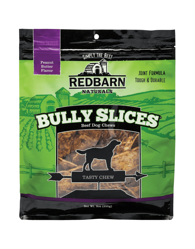 Red Barn Redbarn Naturals Peanut Butter Flavor Bully Slices For Dogs 9oz
