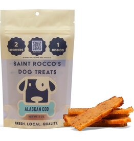 SAINT ROCCO'S Alaskin Cod Dog Treats 3 oz