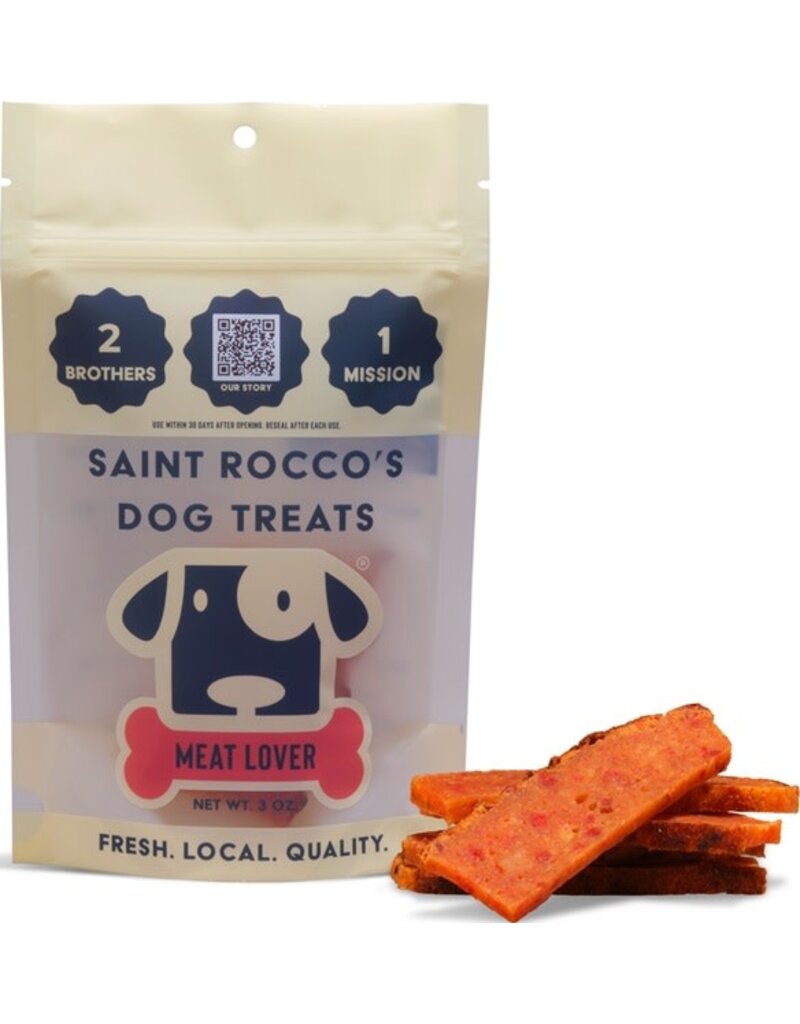 SAINT ROCCO'S Meat Lover Dog Treats 3oz