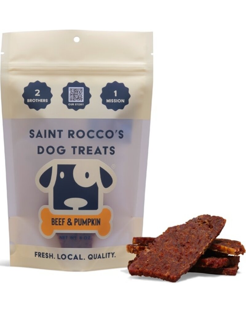 SAINT ROCCO'S Beef & Pumpkin dog treat 8oz