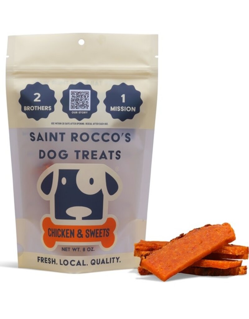 SAINT ROCCO'S Chicken Sweets dog treat 8oz