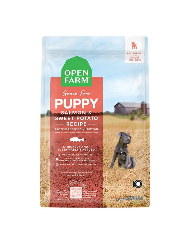 Open Farm Open Farm Dog Grain Free Puppy Salmon & Sweet Potato 4lbs