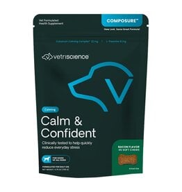 Vetri-Science VetriScience Bacon Flavored Composure Calming Treats For Dogs 45 Count