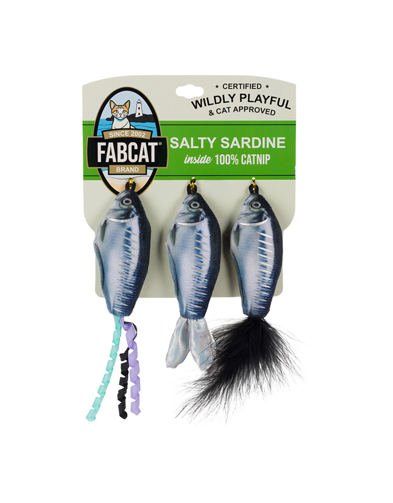 FabDog FabCat Cat Foodie Salty Sardines