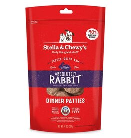 Stella & Chewy's Stella & Chewy's Freeze Dried Raw Absolutely Rabbit Dinner Patties For Dogs 5.5oz