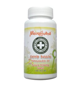 Meowijuana Meowijuana Catnip Bubbles with Honeysuckle 5 oz