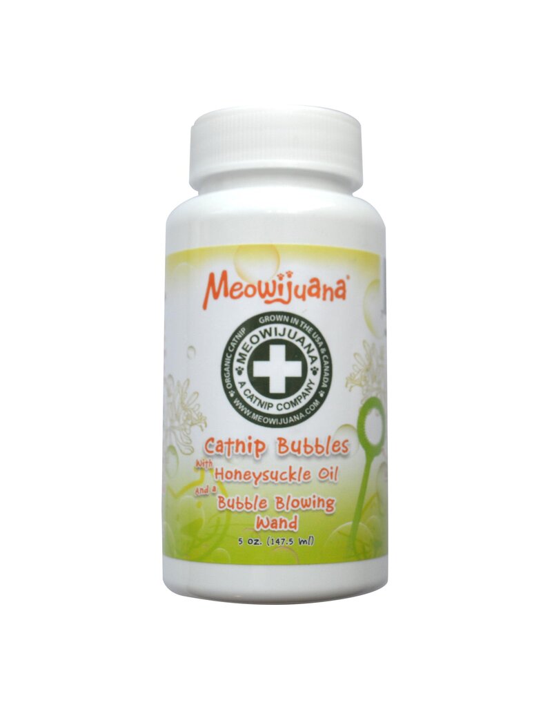 Meowijuana Meowijuana Catnip Bubbles with Honeysuckle 5 oz