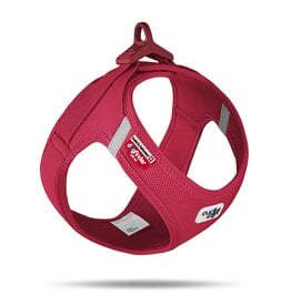 Curli Curli Vest Harness curli Clasp Air-Mesh Red Extra Large