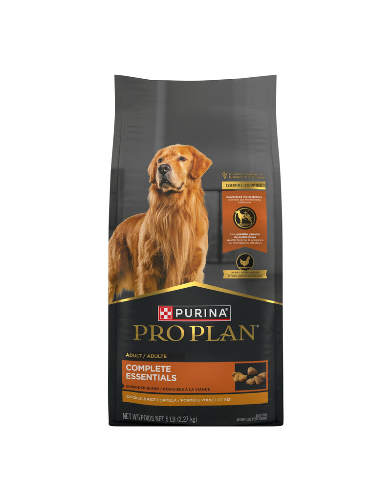 Purina Purina Pro Plan Complete Essentials Shredded Blend Chicken & Rice Dog Food 5LB