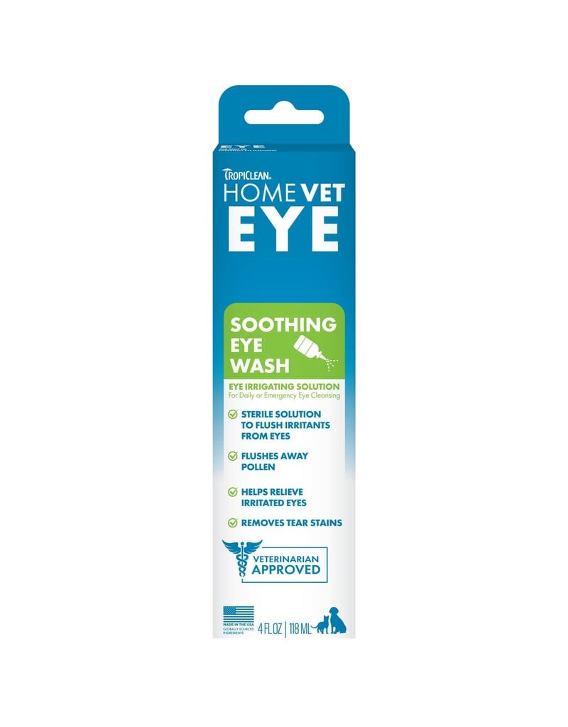 TropiClean HomeVet Soothing Eye Wash 4 oz