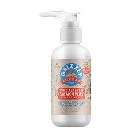 Grizzly Pet Products Grizzly Dog Cat Salmon Oil Plus 4oz