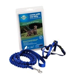 Petsafe Petsafe Cat Come With Me Kitty Harness and Bungee Leash Royal Blue Large