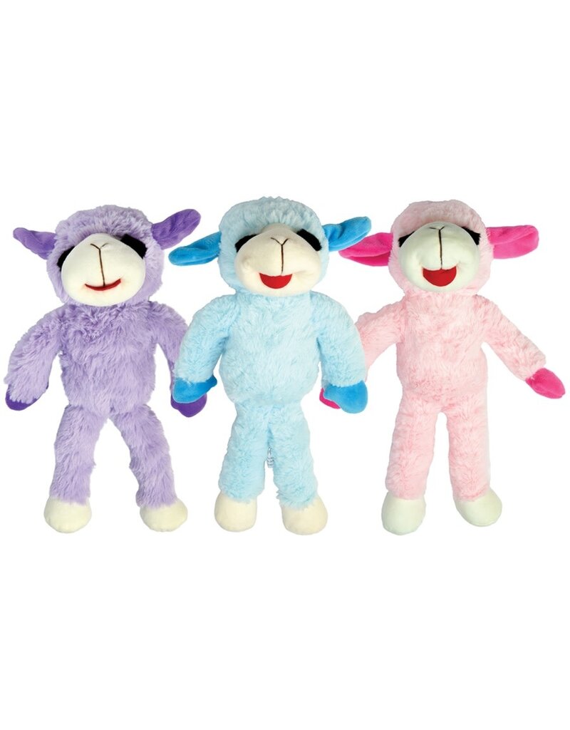 MULTIPET PET ENVY D LAMB CHOP FLOPPY 14" PLUSH SQUEAK