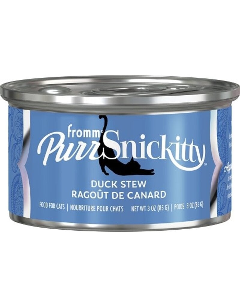 FROMM PURRSNICKITTY CC 3oz/12 DCK STEW ADULT