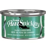 FROMM PURRSNICKITTY CC 3oz/12 DCK LVR PATE ADULT
