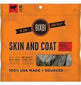 Bixbi Bixbi Jerky Skin & Coat 12oz Beef Lung