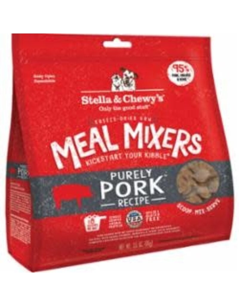 Stella & Chewy's Stella & Chewy's Freeze Dried Raw Purely Pork Meal Mixers For Dogs 3.5oz
