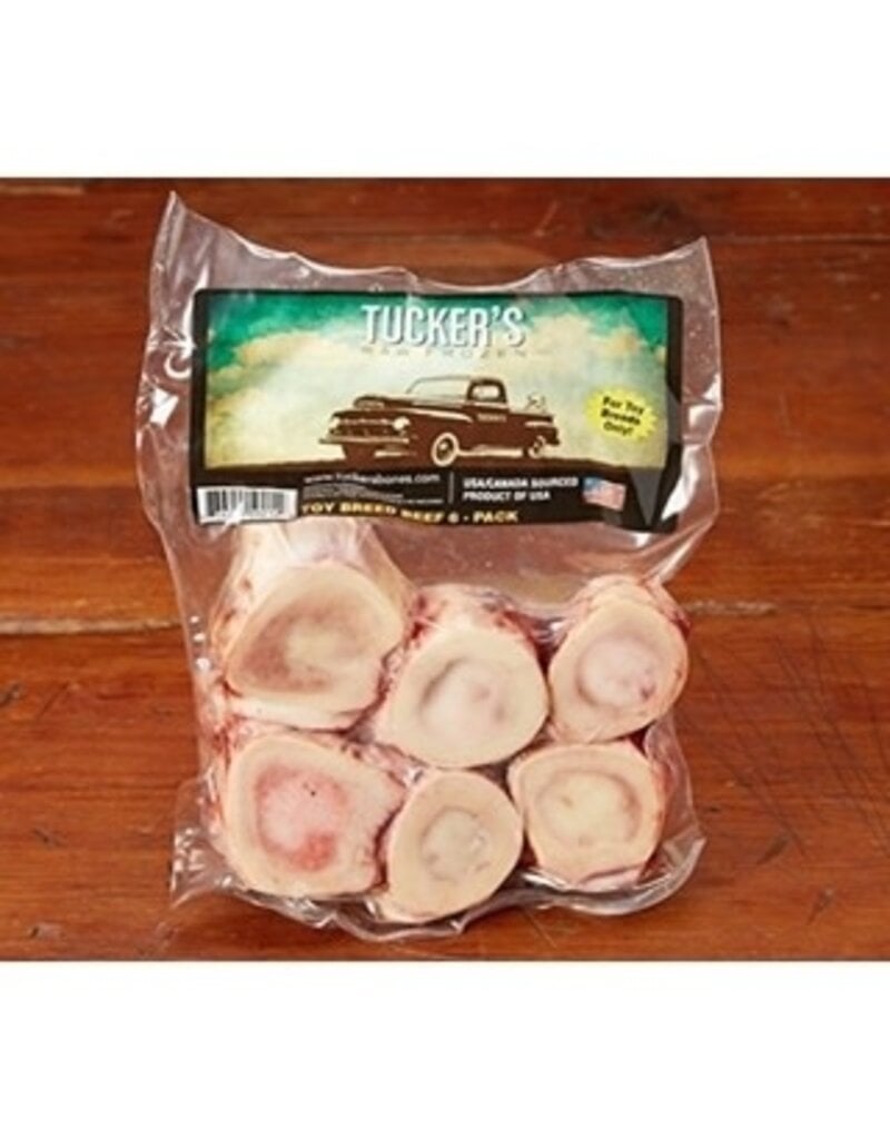 Tucker's Tucker's Raw Frozen 6 Count Beef Bones For Small Dogs