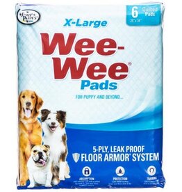 Four Paws Four Paws Wee Wee Pads X Large 6 pack 28" x 34"