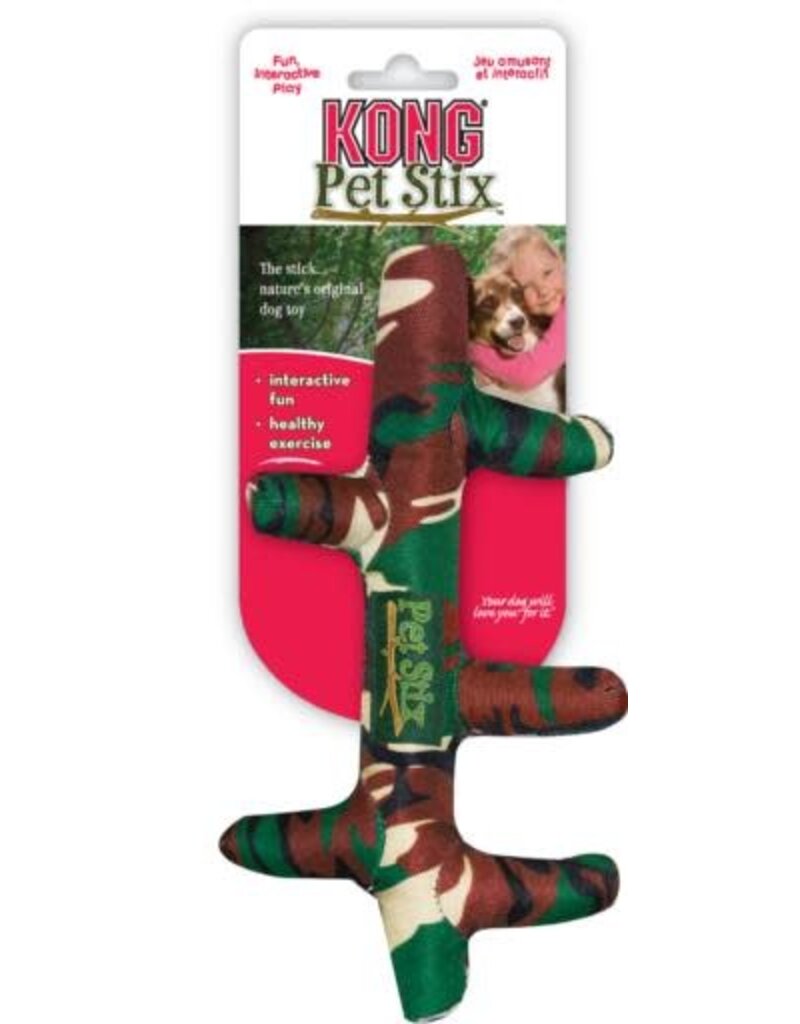 Kong Kong Medium Pet Stix Nylon Plush Dog Toy