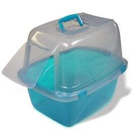 Van Ness Van Ness Enclosed Cat Pan Translucent Large