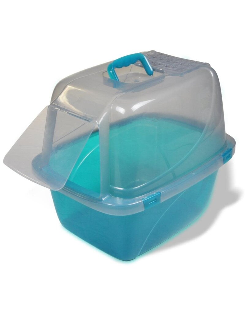 Van Ness Van Ness Enclosed Cat Pan Translucent Large