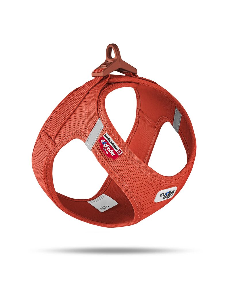 Curli Curli Vest Harness curli Clasp Air-Mesh Sun Orange Medium