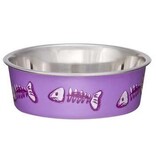 Loving Pets Bella Bowl Skeleton Lilac X Small