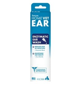 TropiClean HomeVet Enzymatic Ear Wash 4 oz