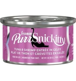 FROMM PURRSNICKITTY CC 3oz/12 TUNA SHRMP IN GELEE ADULT