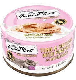 Fussie Cat Fussie Cat Kitten Mousse Tuna & Chicken Goat Milk 2.4 oz