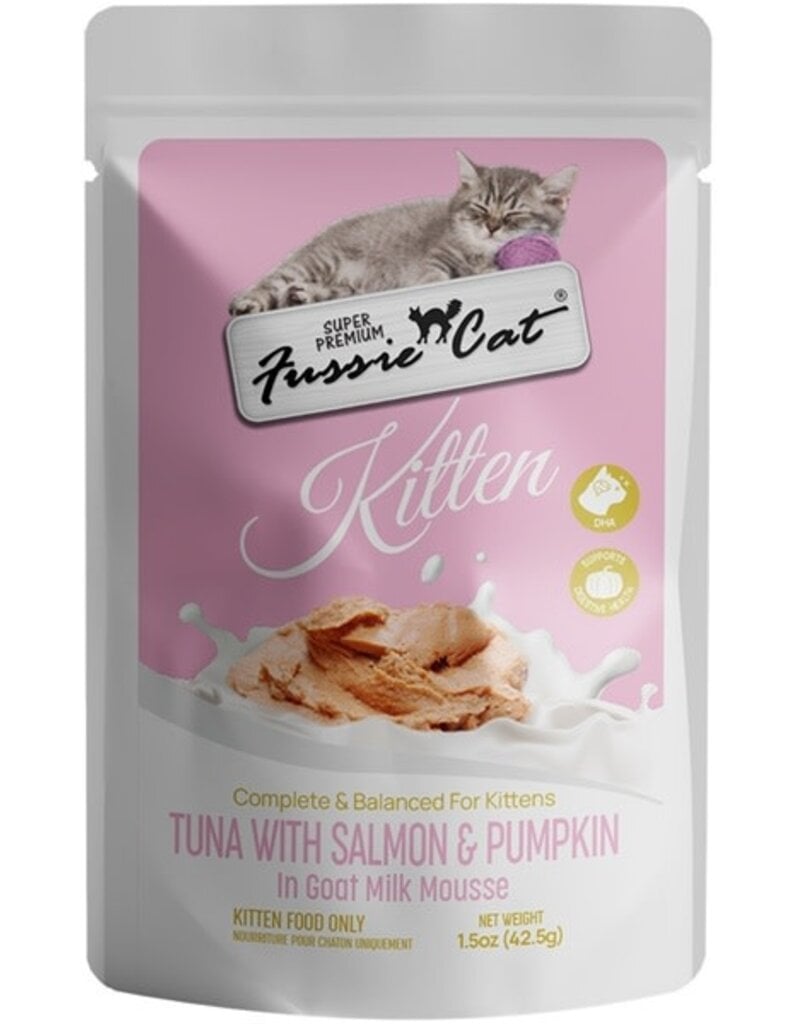 Fussie Cat Fussie Cat Kitten Tuna Salmon Goat Milk Mousse 1.50 oz