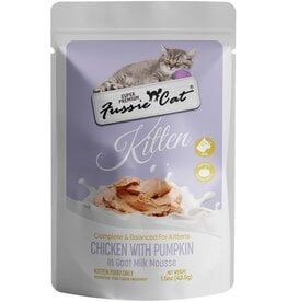 Fussie Cat Fussie Cat Kitten Chicken Goat Milk Mousse & Shreds 1.50 oz