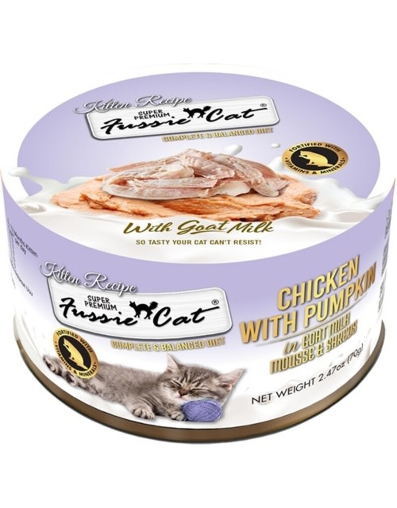 Fussie Cat Fussie Cat Kitten Mousse Chicken Goat Milk 2.47 oz
