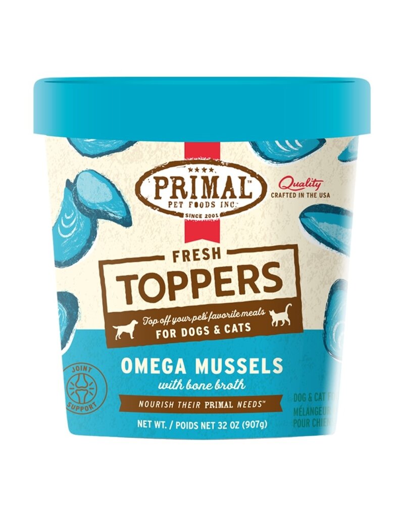 Primal Primal Dog & Cat Frozen Elixer Omega Mussel 32oz