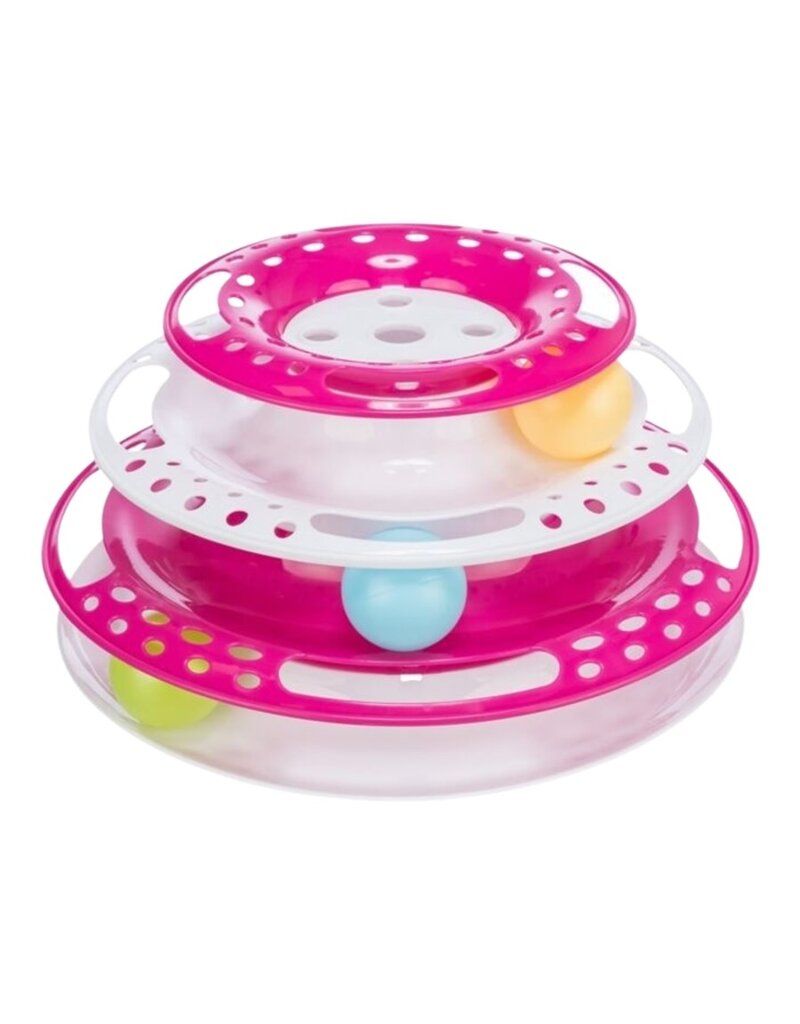 trixie Trixie Cat Catch The Balls Circle Track Pink