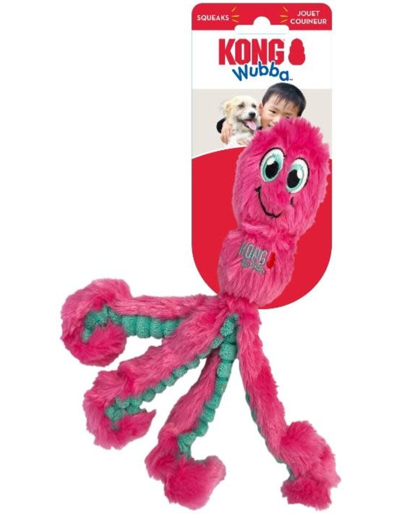 Kong Kong Wubba Octopus Assorted Small Dog Toy
