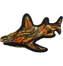 Tuffy's Tuffy Ocean Tiger Shark, Durable, Tough, Squeaky Dog